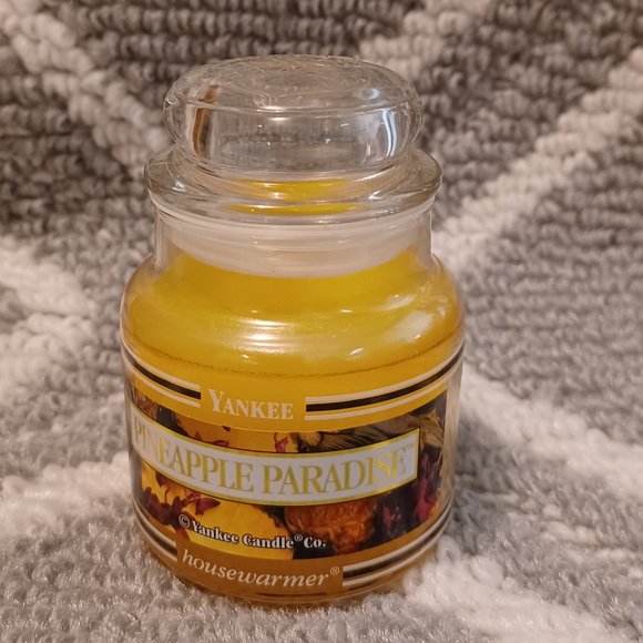 Yankee Candle Other - Yankee Candle Pineapple Paradise Small Yellow Jar Candle